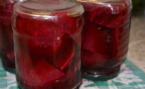 Свекла маринованная - рецепт приготовления