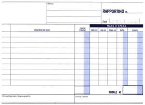 Il Rapportino Di Lavoro Giornaliero Per Imprese E Professionisti