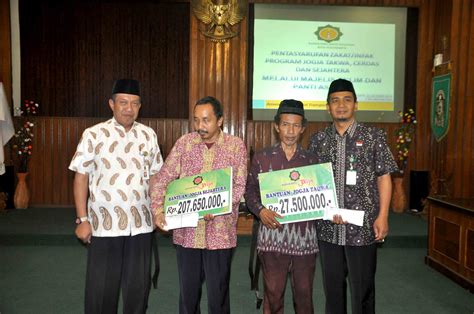 Portal Berita Pemerintah Kota Yogyakarta Baznas Kota Yogya Salurkan