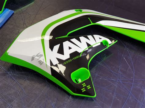 Kawasaki Kx125 Kx250 Polisport Restyle 2003 To 2008 Template Mks
