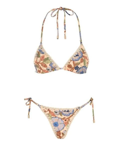 Zimmermann JUNIE CROCHET EDGE BIKINI REVERSIBLE