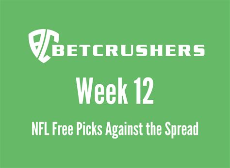 Nfl Week 12 Picks Against The Spread