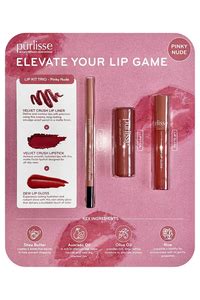 Purlisse Pinky Nude L Dudak Bak M Seti