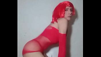 Una Bailarina De Rojo Lista Para Todos Xvideos