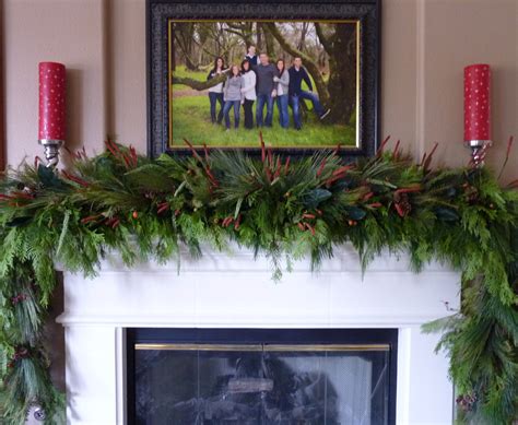 30 Of The Best Ideas For Christmas Swags For Fireplace Home