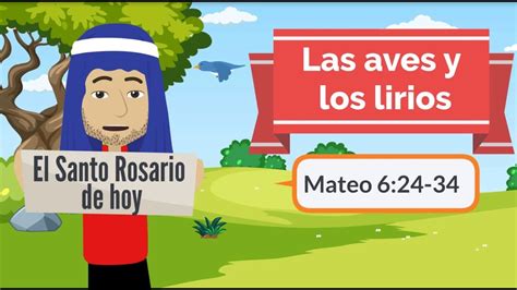 Las aves y los lirios del campo Enseñanzas de la Biblia YouTube