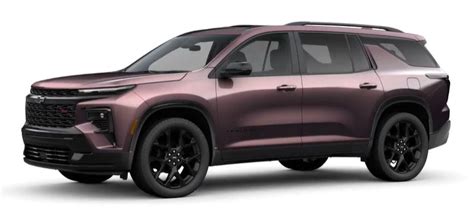 Chevrolet Traverse Color Options With Photos