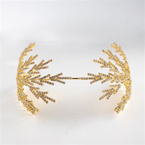 Vrouwen Luxe Kristal Hoofdband Strass Haarband Fee Grandado