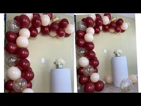 Dollar Tree Balloon Arch - YouTube | Balloon arch, Balloons, Ornament ...