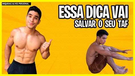 ABDOMINAL REMADOR DICA PARA MELHORAR A SUA PERFORMANCE NO TAF YouTube