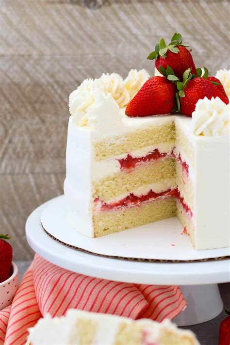 Strawberry Mascarpone Cake Beyond Frosting