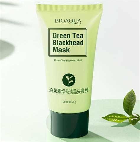 Маска-пленка с зеленым чаем для глубокого очищения пор BIOAQUA, 50 гр ...