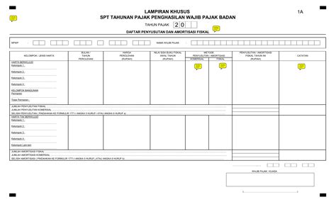 Contoh Pelaporan Spt Tahunan Orang Pribadi 2015 Kumpulan Contoh Laporan