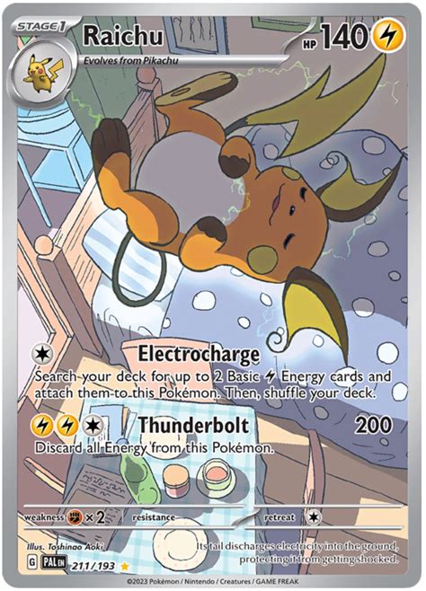 Raichu Paldea Evolved Pok Mon Cardtrader