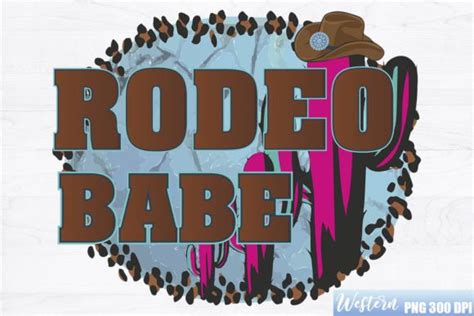 Rodeo Babe Sublimation Graphic By Withoutdreamsplease Creative Fabrica