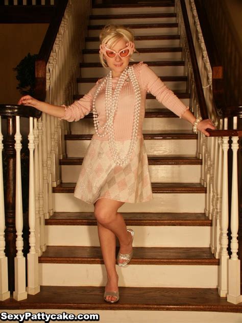 Blonde Teen Sexy Pattycake Teases In Pearls And Panties Porn Pictures