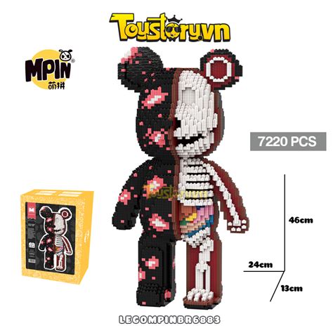 Lego Gấu Bearbrick | 35cm | 45cm | 55cm và nhiều hơn thế