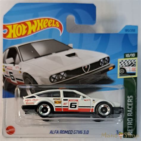 Hot Wheels Retro Racers Alfa Romeo Gtv Man Shop W