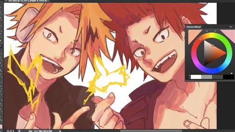 Denki Kaminari X Kirishima