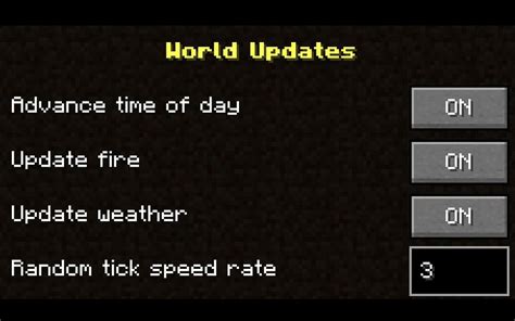 how to change random tick speed minecraft