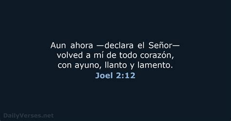 11 de octubre de 2021 Versículo de la Biblia del día LBLA Joel 2