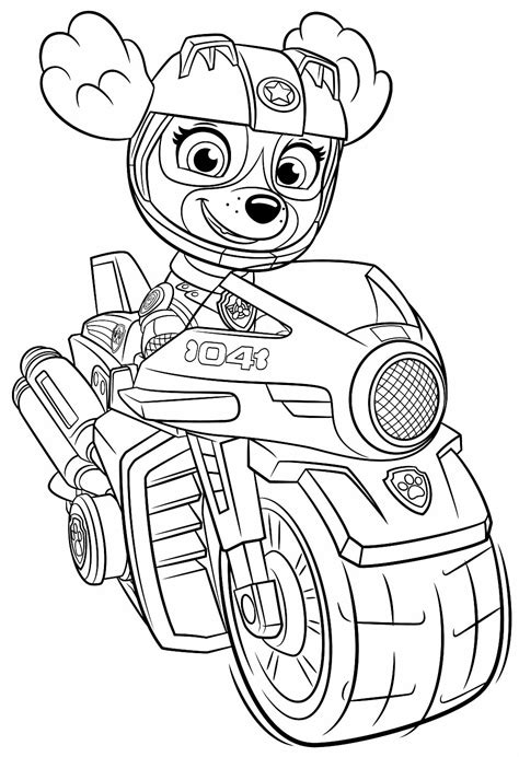 Desenhos Para Colorir E Imprimir Patrulha Canina - 9