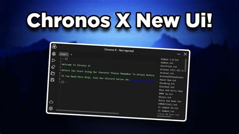 Chronos X New Ui Update! | New Languages & Layout! - YouTube
