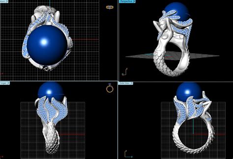 Archivo Stl Anillo Diamante Pera R Plan Imprimible En D Para