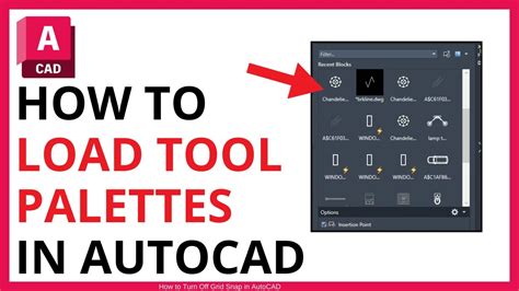 How To Load Tool Palettes In Autocad Quick Guide Youtube