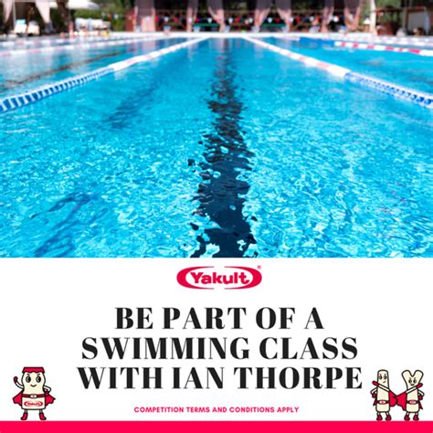 WIN A SWIMMING CLASS WITH IAN THORPE! - Yakult Australia