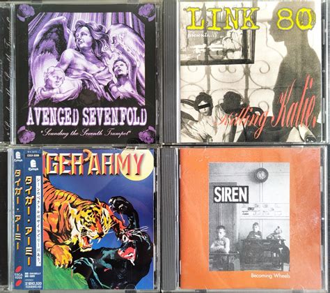 CD PUNK HARDCORE ROCK LOT EXCELLENT CONDITION RM EACH AVENGED SEVENFOLD SOUNDING THE