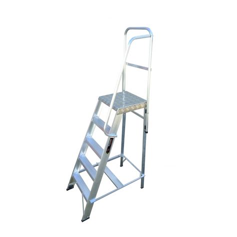 Aluminium Machine Platform Steps Parrs Workplace Equipment Experts