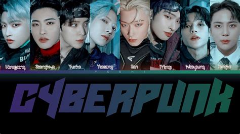 ATEEZ 에이티즈 CYBERPUNK Color Coded Lyrics HAN ROM ENG YouTube