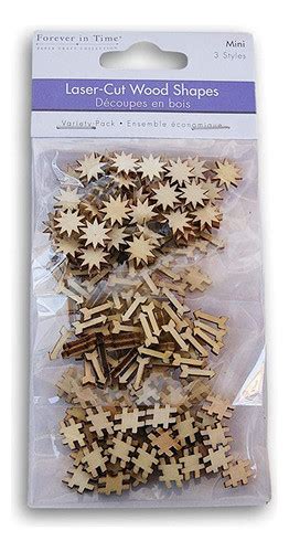 YuQi Ultra Miniature Wooden Shapes Laser Cut