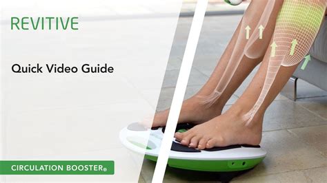 revitive circulation booster  quick guide video  revitive