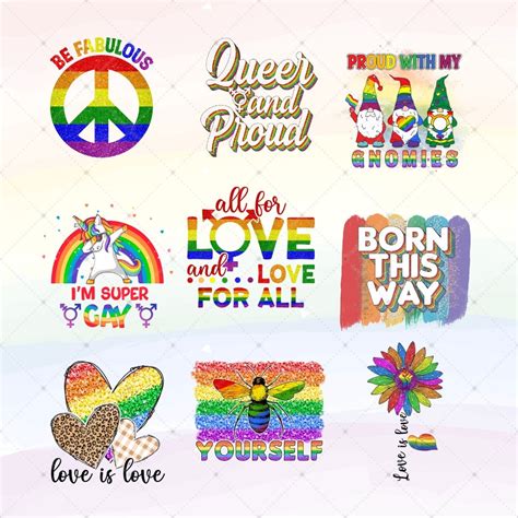 Lgbt Png Bundle Lgbt Rainbow Png Lgbt Quotes Png Gay Pride Png Files Lesbian Png Gay