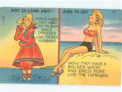 Linen Risque Old Fashioned Bathing Suit With Bikini Girl Ab Topics Risque Women