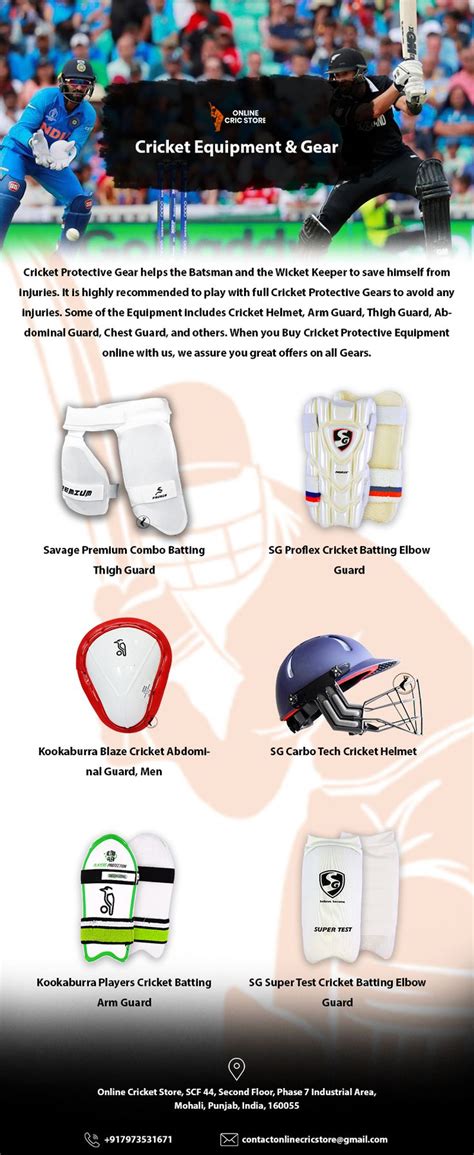 Cricket Equipment & Gear : Online Cric Store | Cricket equipment, Chest ...