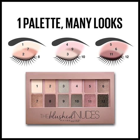 The Blushed Nudes Eyeshadow Palette – Fizuro