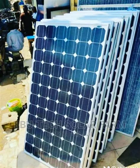 200watts 36v Tukunbo Mono Solar Panels In Ojo Solar Energy Ebu Tech