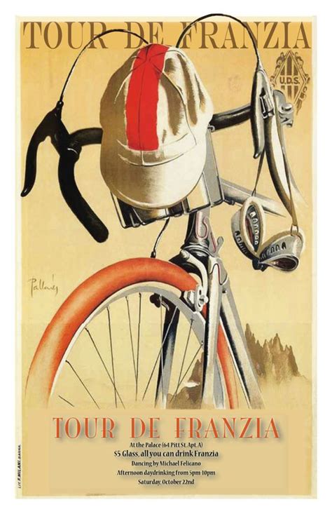 TOUR DE FRANCE VINTAGE POSTER Vintage Retro Design Pinterest