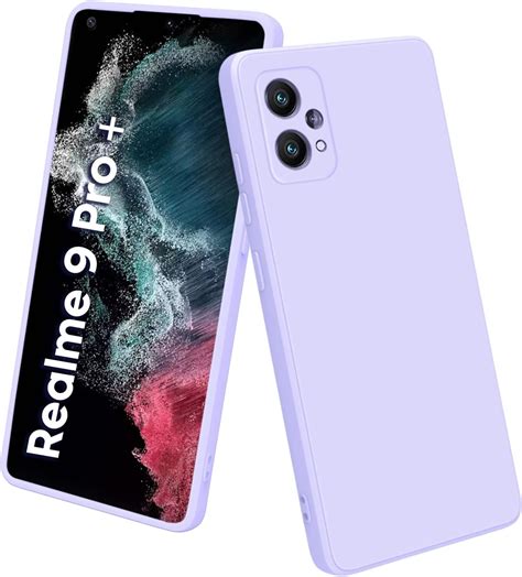 Trueupgrade Liquid Silicone Realme 9 Pro Plus 5g Back Cover Case