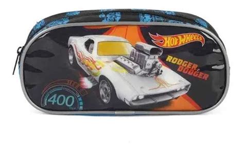 Cartuchera Luxcel Hot Wheels Color Azul Mercadolibre