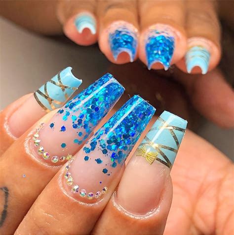 Light Blue Nail Designs Joye Ruthie