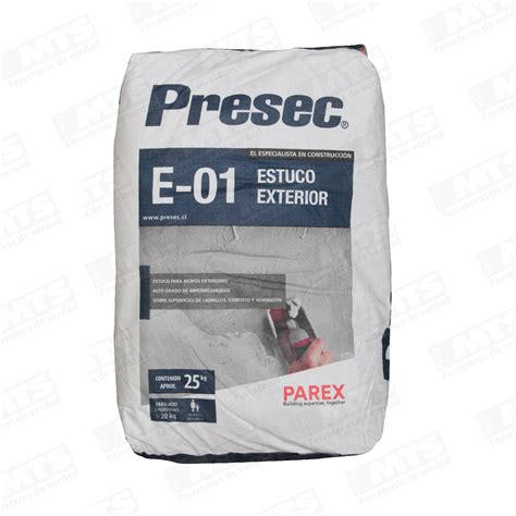 ESTUCO EXTERIOR POLVO 25 KILOS 680065