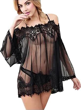 Amazon Scyoekwg Two Piece Pajamas Outfits For Women Sexy Lace Lingerie Sets Cute Fashion
