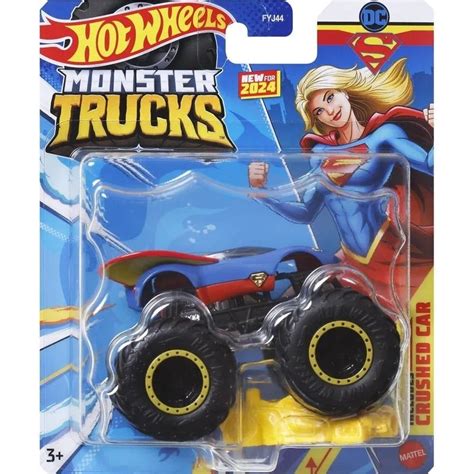 Carrinho Monster Trucks Hot Wheels Mattel Escala Fyj Shopee Brasil