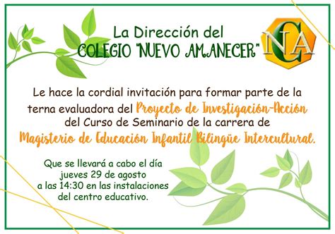 Dise O Tarjeta De Invitaci N Para Actividad De Seminario Herbs