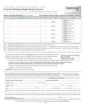 Fillable Online Windows Application Pdf ThermWise Fax Email Print