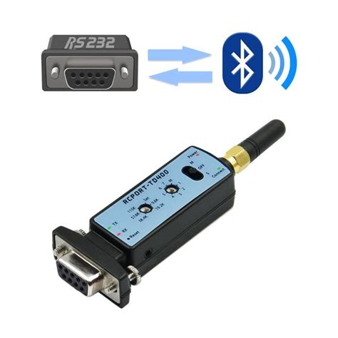 무선 시리얼통신 컨버터 Rs232 블루투스 Rcport Td400 디바이스마트